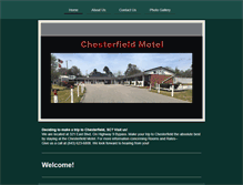 Tablet Screenshot of chesterfieldmotelsc.com